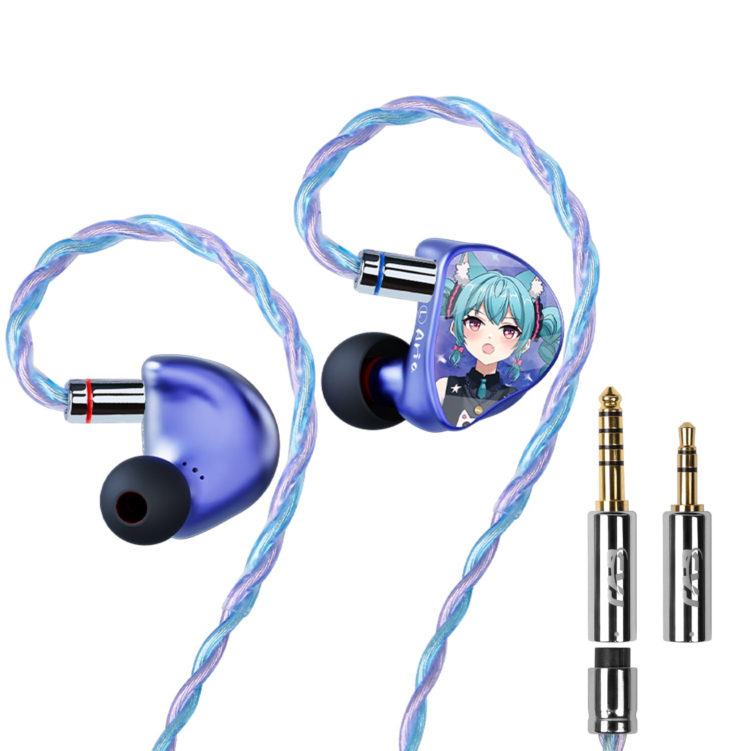 Amazon.co.jp: ヘッドホン 有線イヤホン CVJ Aria（瑶姬版）IEM